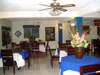 Restaurant of the Hotel CHIC - Monte Cristi - Dominican Republic