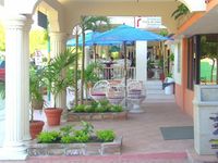 Terrace of the Hotel CHIC - Monte Cristi - Dominican Republic