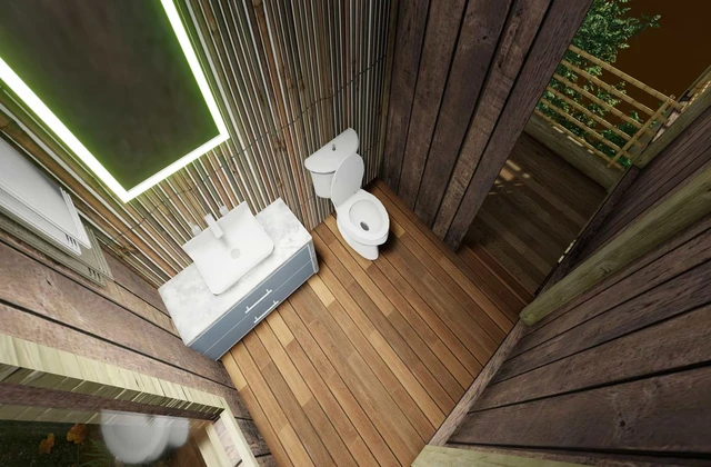 Cibukan Eco Resort El Valle Room Bathroom