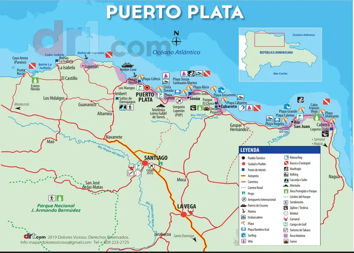 Tourist map Sosua