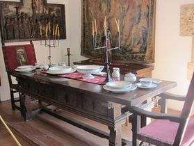 Alcazar de Colon dinning room